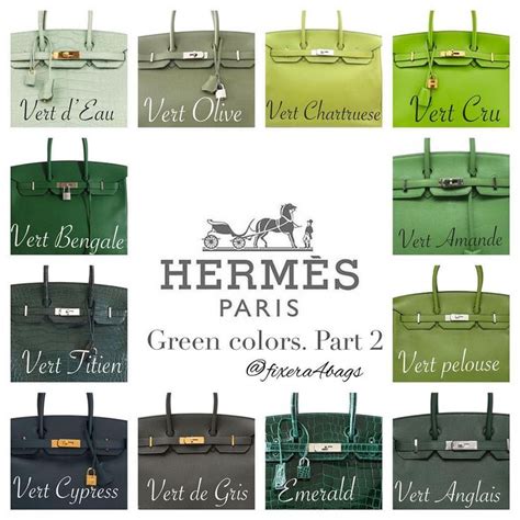 what color is hermes green